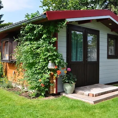 度假居 Gemuetliches Blockhaus Fusslaeufig Zur Messe *